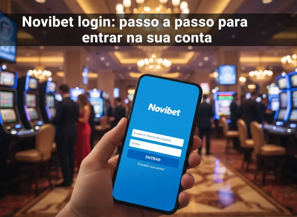Novibet login: passo a passo para entrar na sua conta